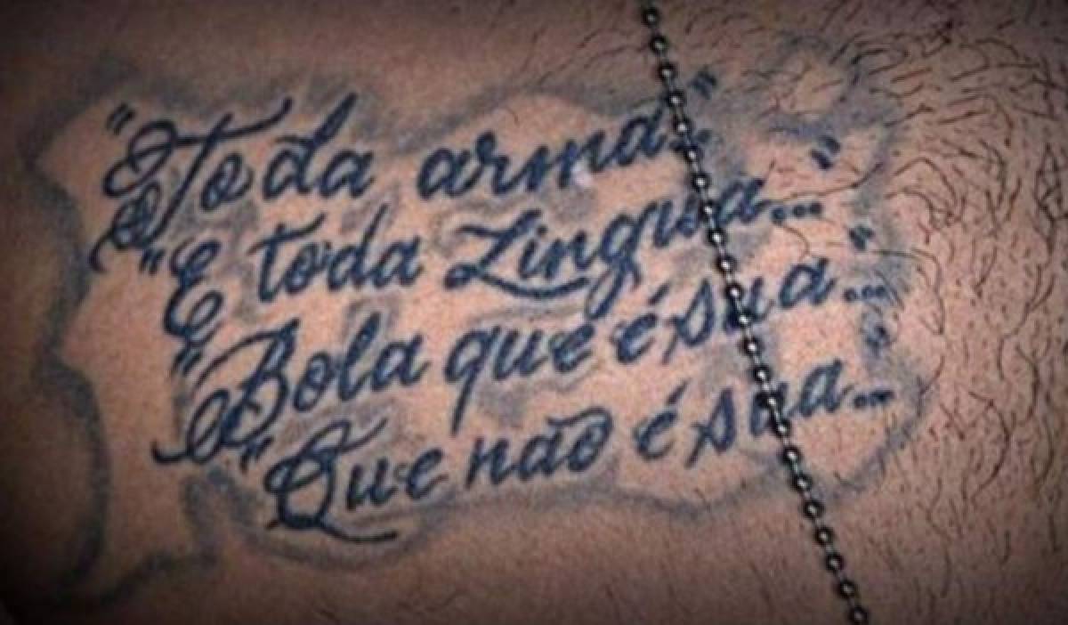 Neymar: El significado de todos sus tatuajes, desde un niño descalzo hasta sus superhéroes favoritos