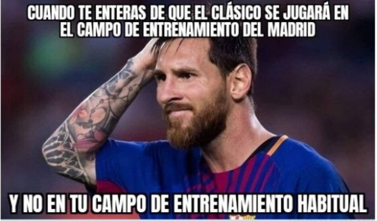 Los memes hacen pedazos a Messi y Barcelona por perder el Clásico contra el Real Madrid