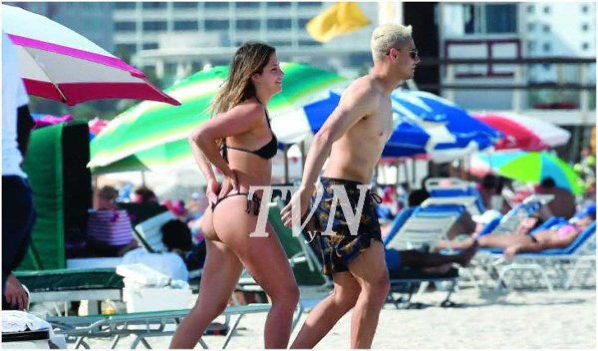 Fotos: Captan a Chicharito Hernández con modelo australiana Sarah Kohan