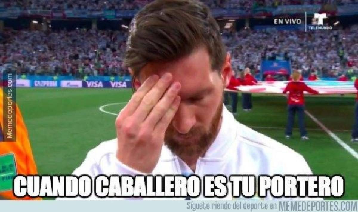 ¡Y SIGUEN! Los nuevos memes que atacan a Messi tras derrota ante Croacia