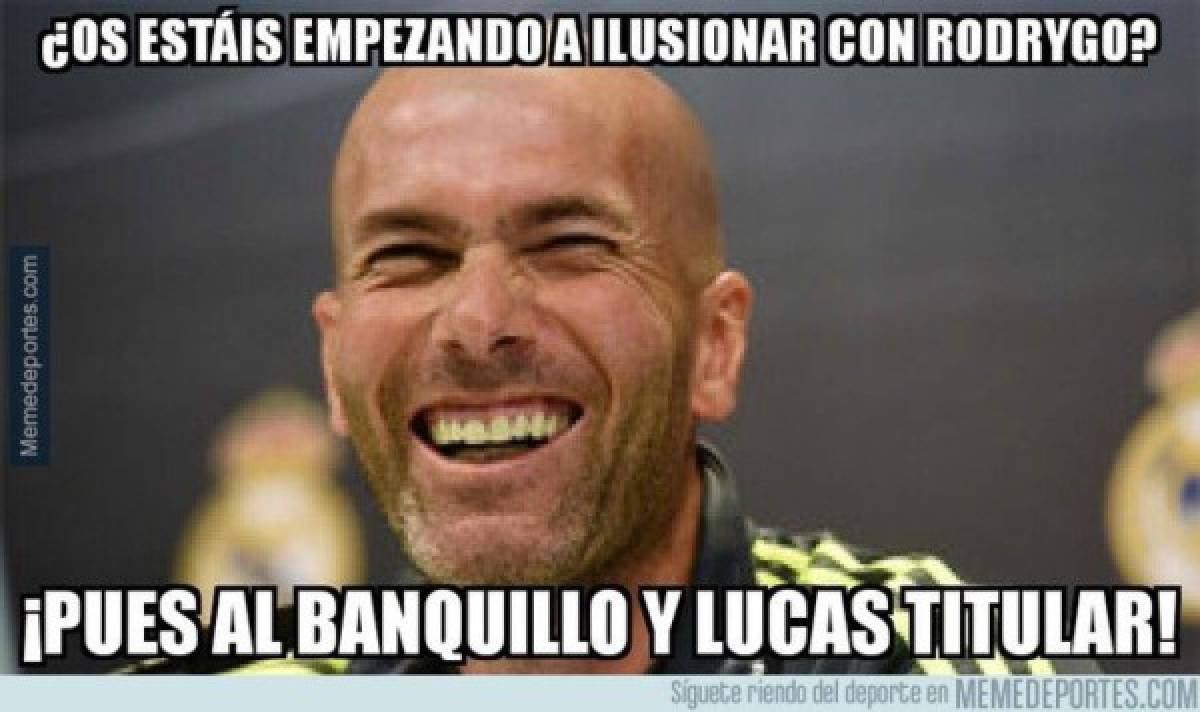 Triunfa el Real Madrid, pero los memes no perdonan a Zinedine Zidane