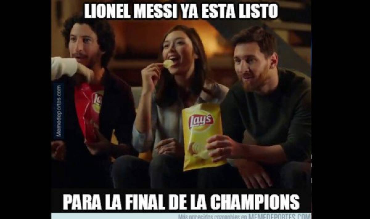 ¡Para morir de risa! Los memes liquidan a Messi tras la interrupción de Kinsey Wolanski en la final de la Champions  