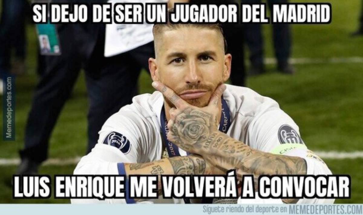 Los memes del adiós de Sergio Ramos donde destrozan a Florentino Pérez y al Real Madrid