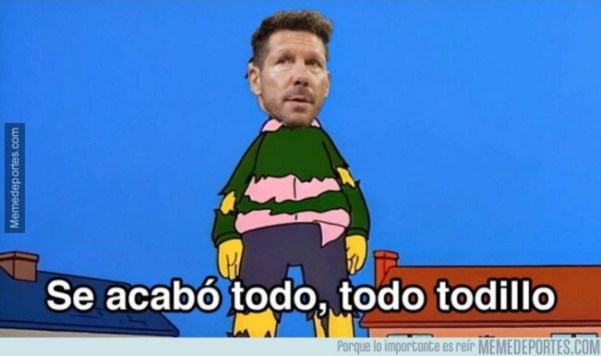 Los memes destrozan al Atlético de Madrid y a Simeone tras la eliminación en Copa del Rey