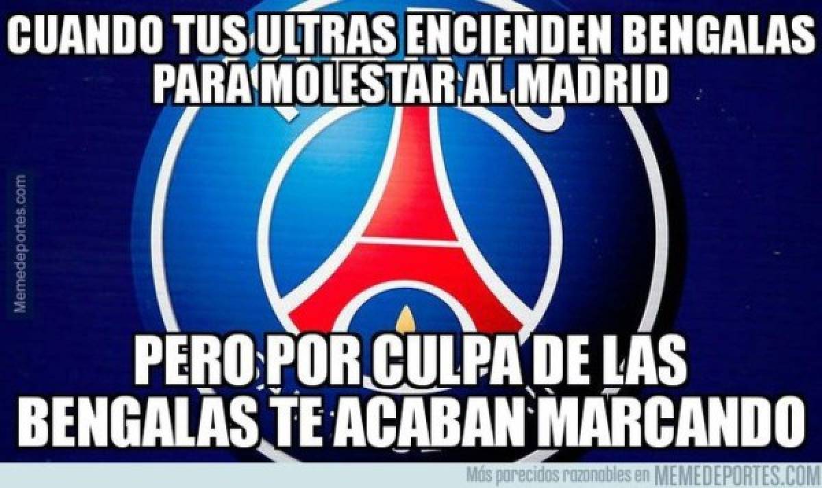 MEMES: Hacen pedazos al PSG por su eliminación ante el Madrid en Champions