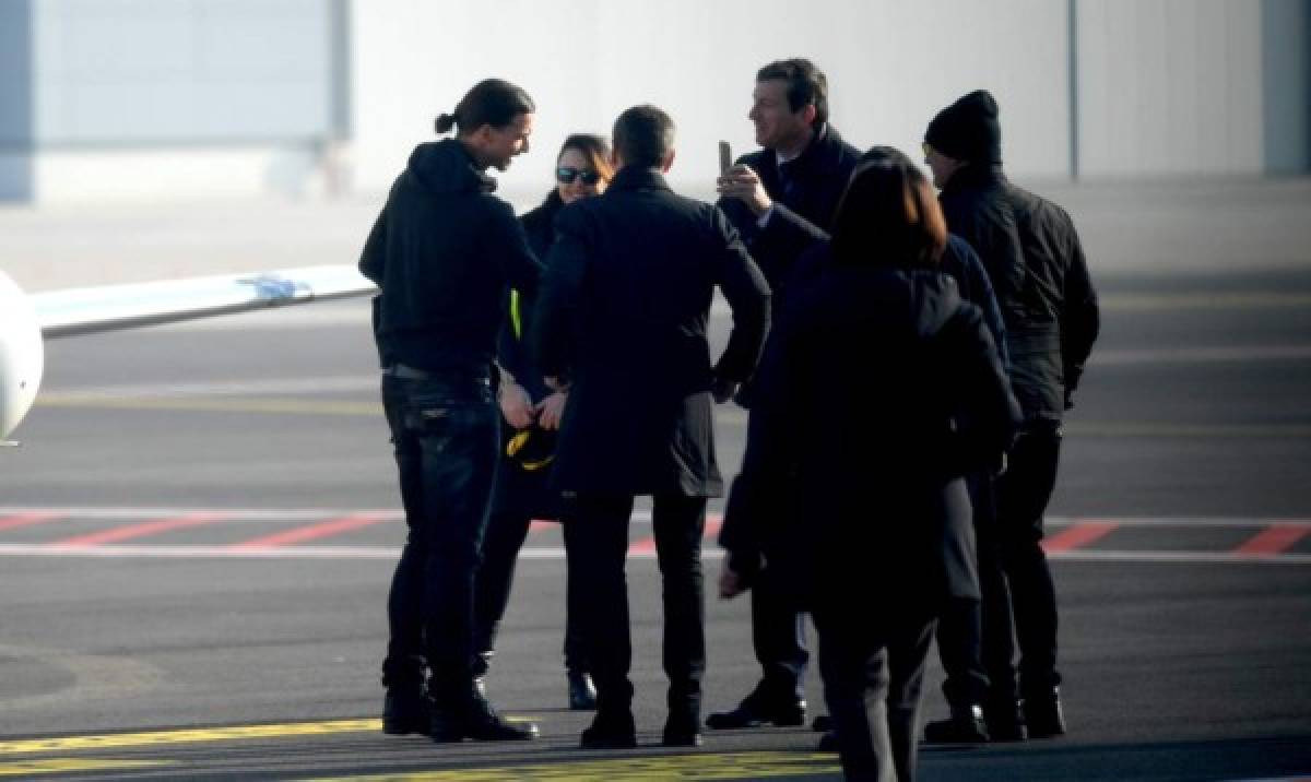 Fotos: Zlatan Ibrahimovic desata la locura con su llegada a Milán