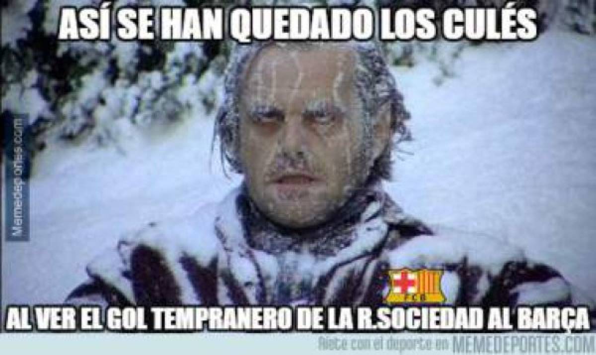 Los memes del sufrido triunfo del Barcelona sobre la Real Sociedad