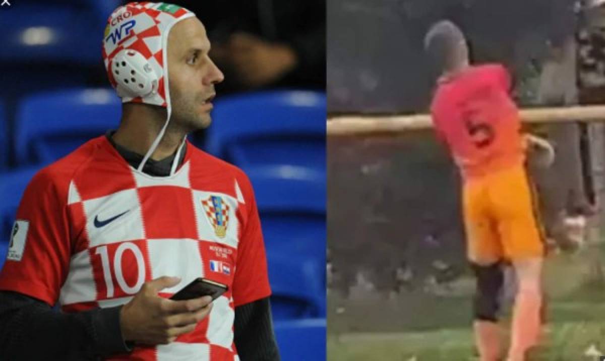 Escándalo: Futbolista croata fue expulsado por matar a una gallina en pleno partido