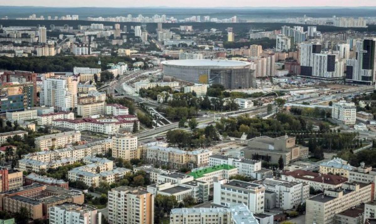 Ekaterimburg Arena, el estadio más raro del Mundial de Rusia 2018