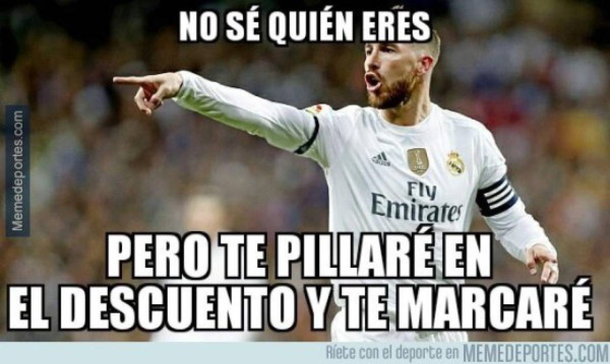 Los memes para Real Madrid y Sergio Ramos tras agónico empate