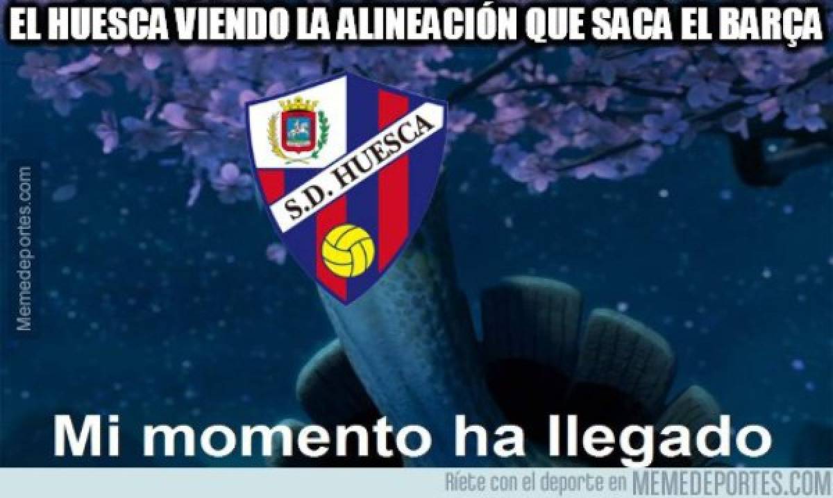 Boateng, Barcelona y los imperdibles memes del empate ante el Huesca