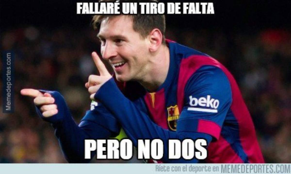 El penal de Messi genera divertidos Memes en el Barcelona-Celta