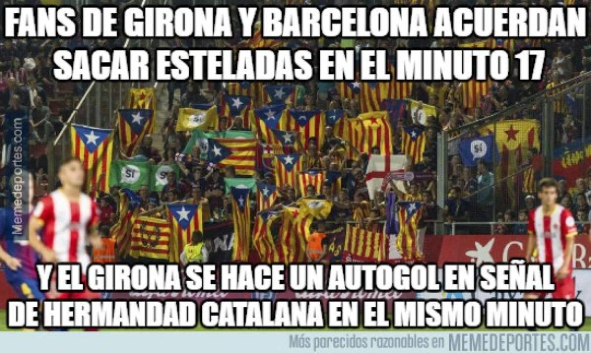 Los mejores memes del triunfo del FC Barcelona ante el Girona