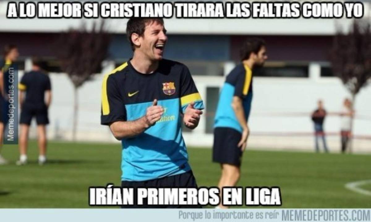 Elogios a Messi y bullying a Cristiano tras triunfo del Barcelona ante Sevilla en memes