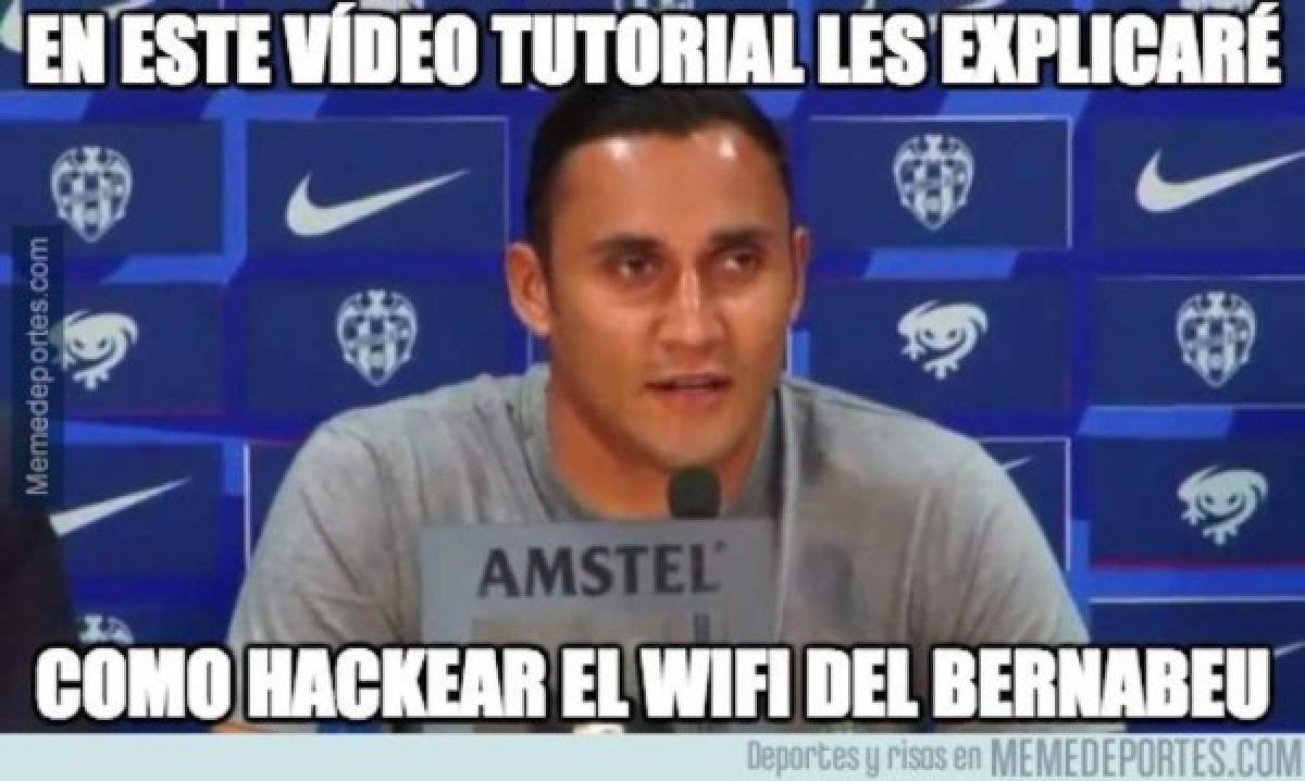 Los memes crucifican a Keylor Navas a pesar de la clasificación del Madrid