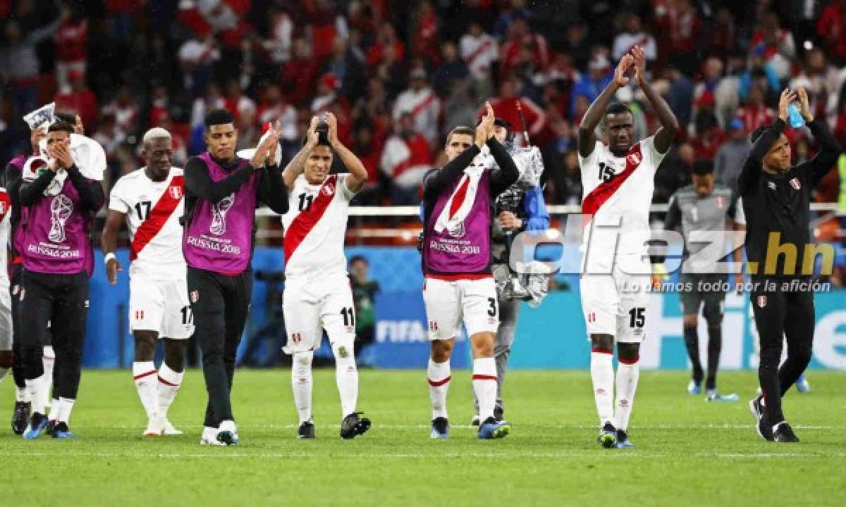 Las desgarradoras fotos de Perú luego de ser eliminados del Mundial de Rusia 2018