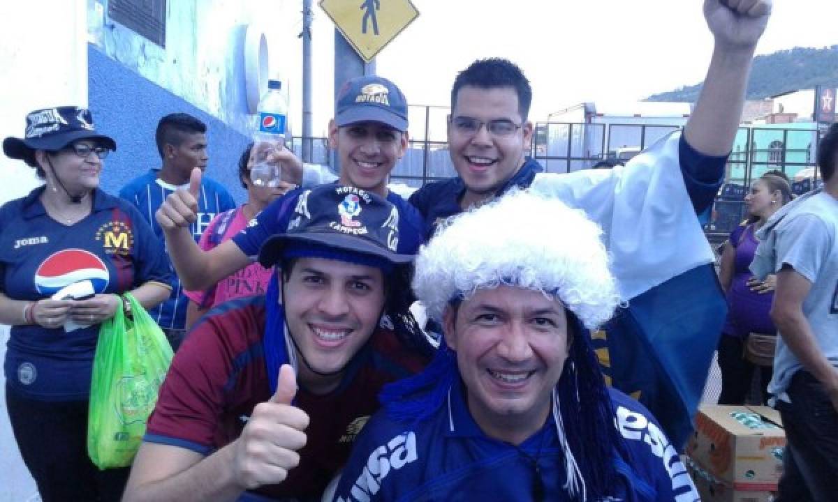 Gran ambiente en el Nacional para la final Motagua-Real Sociedad