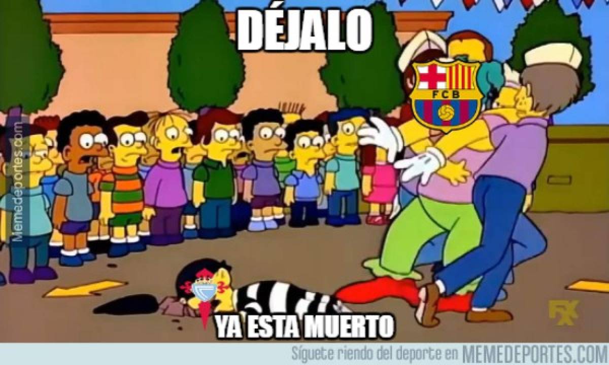 Para morir de risa: Los divertidos memes que dejó la goleada del Barça ante el Celta