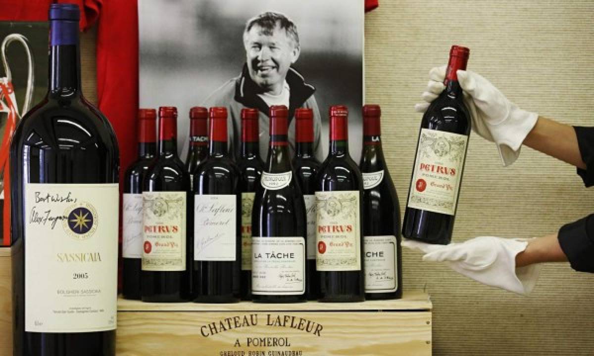Colección de vinos de Alex Ferguson se subastó exitosamente