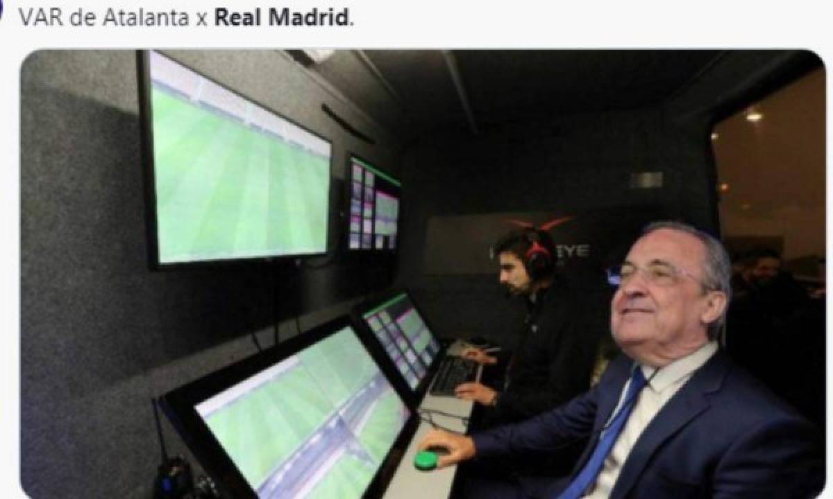 Los memes hacen pedazos al Real Madrid por la 'ayuda arbitral' en el triunfo ante Atalanta