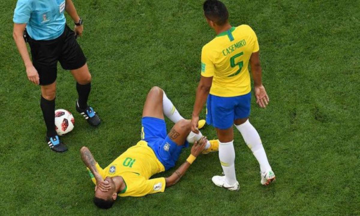 El show y teatro de Neymar que no funcionó en el Mundial de Rusia 2018