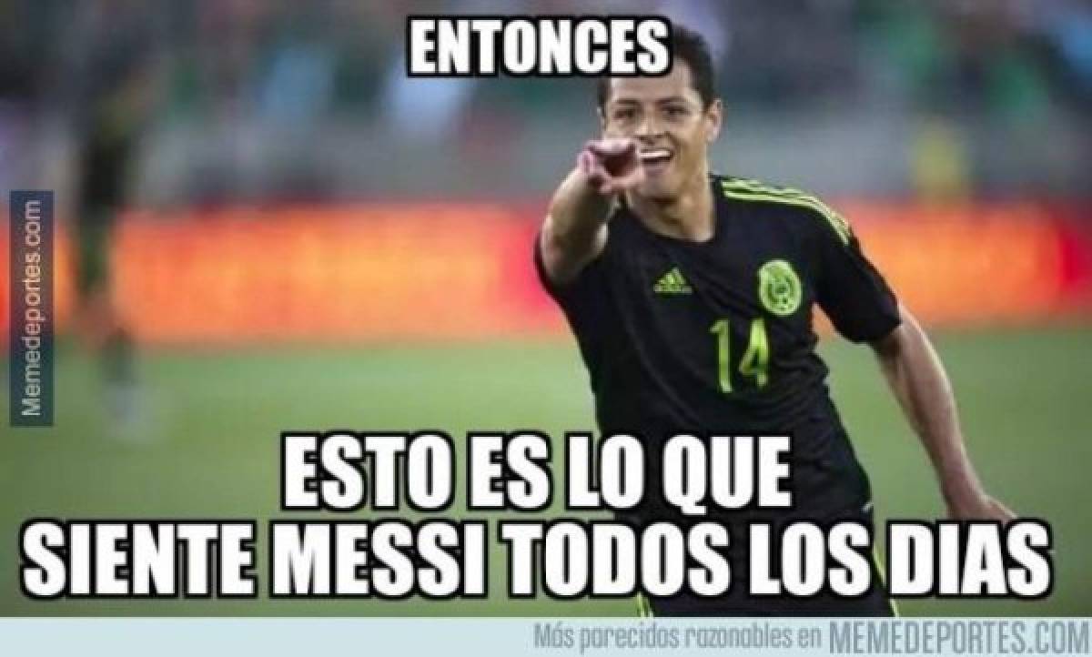 Los memes de la afición tras el gol de Chicharito con México