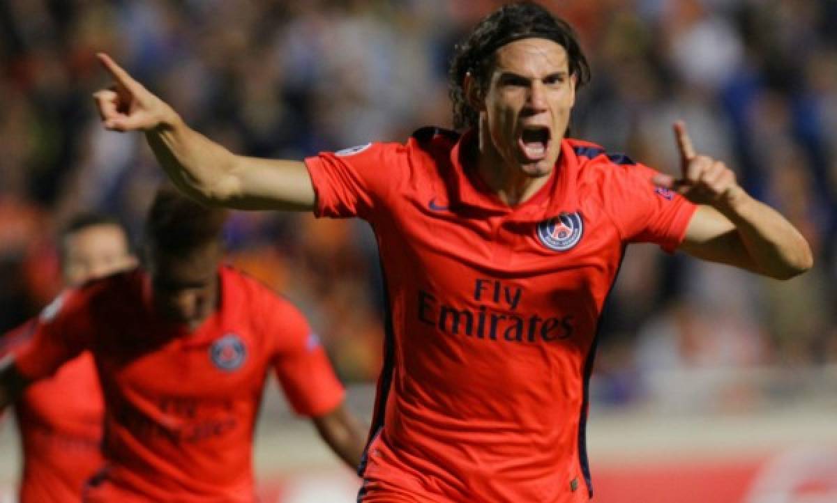 En el último suspiro, Edinson Cavani le da el triunfo al París Saint Germain