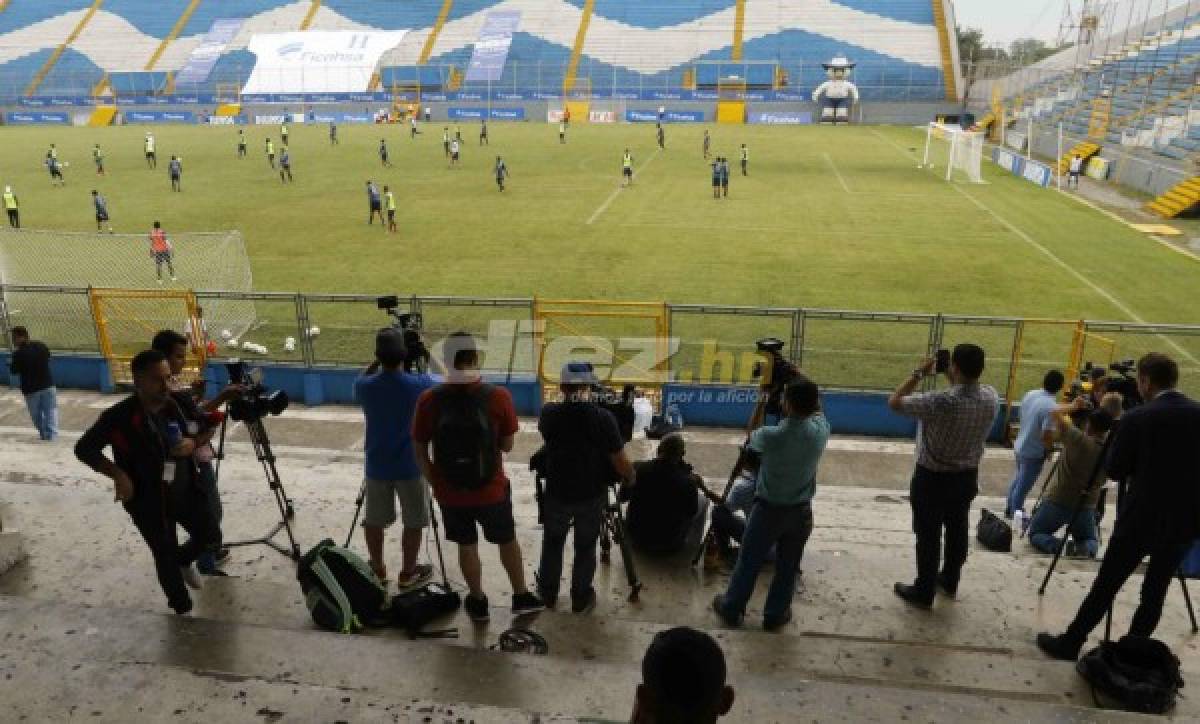 Entre risas, bromas y con un once definido, Honduras cerró su preparación