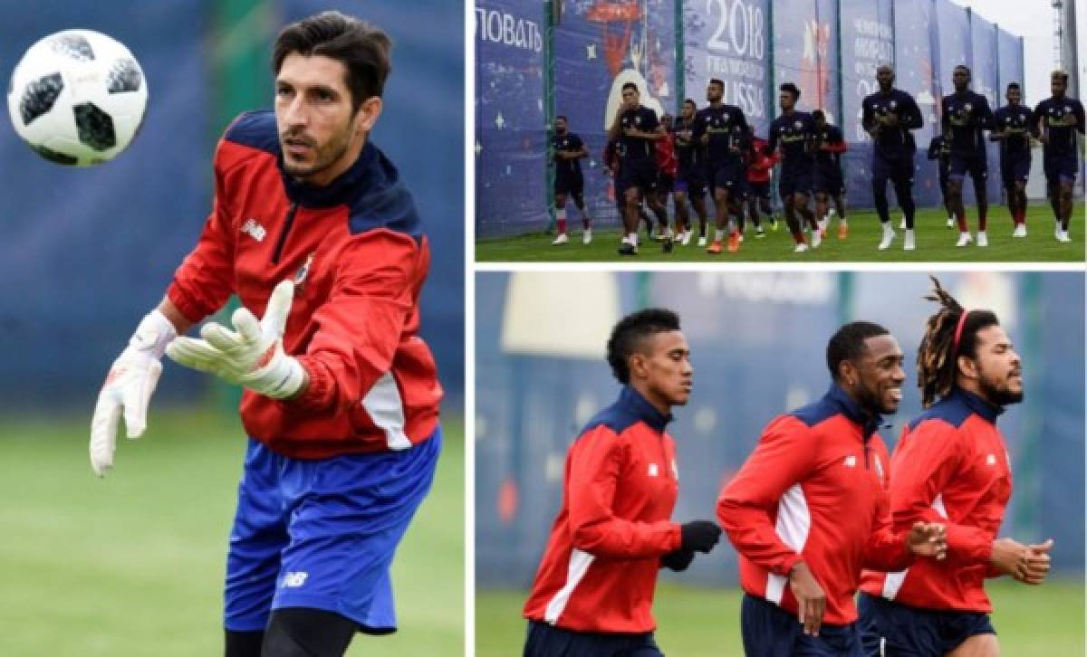 ¡Debut a la vista! Las mejores fotos de la llegada y el primer entrenamiento de Panamá en suelo mundialista