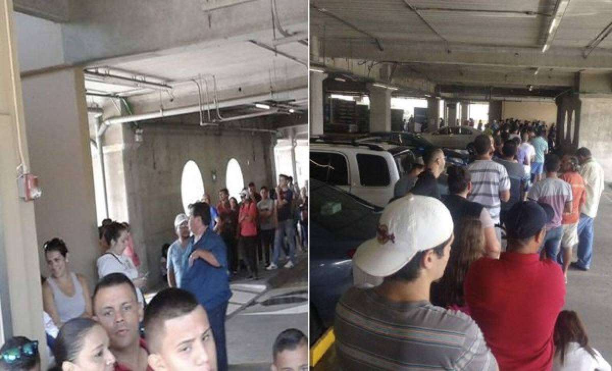 ¡Locura tica! Miles de aficionados corren por adquirir su entrada para Costa Rica - Honduras