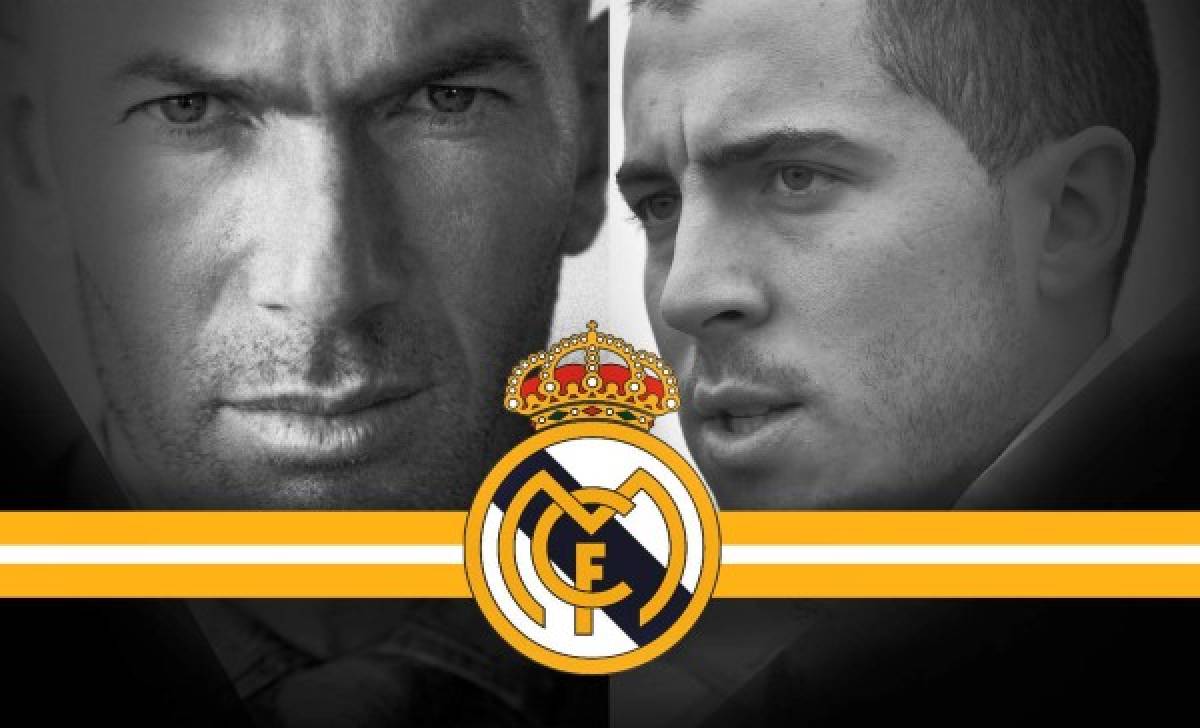 Eden Hazard llegaría al Real Madrid con Zidane como técnico