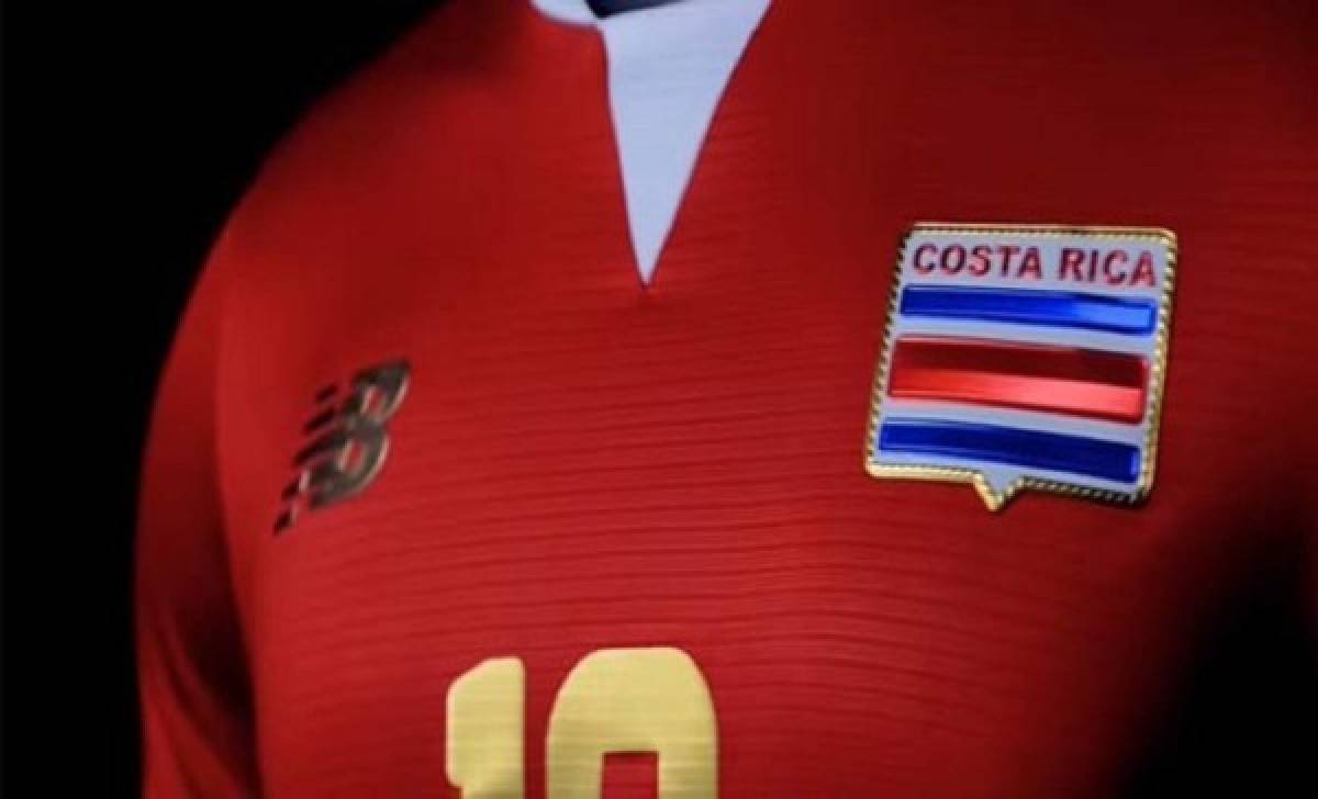 Costa Rica revela su uniforme especial para la Copa América Centenario