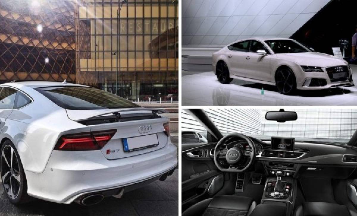 Estos son algunos lujos que tiene el nuevo Audi RS 7 de Keylor Navas