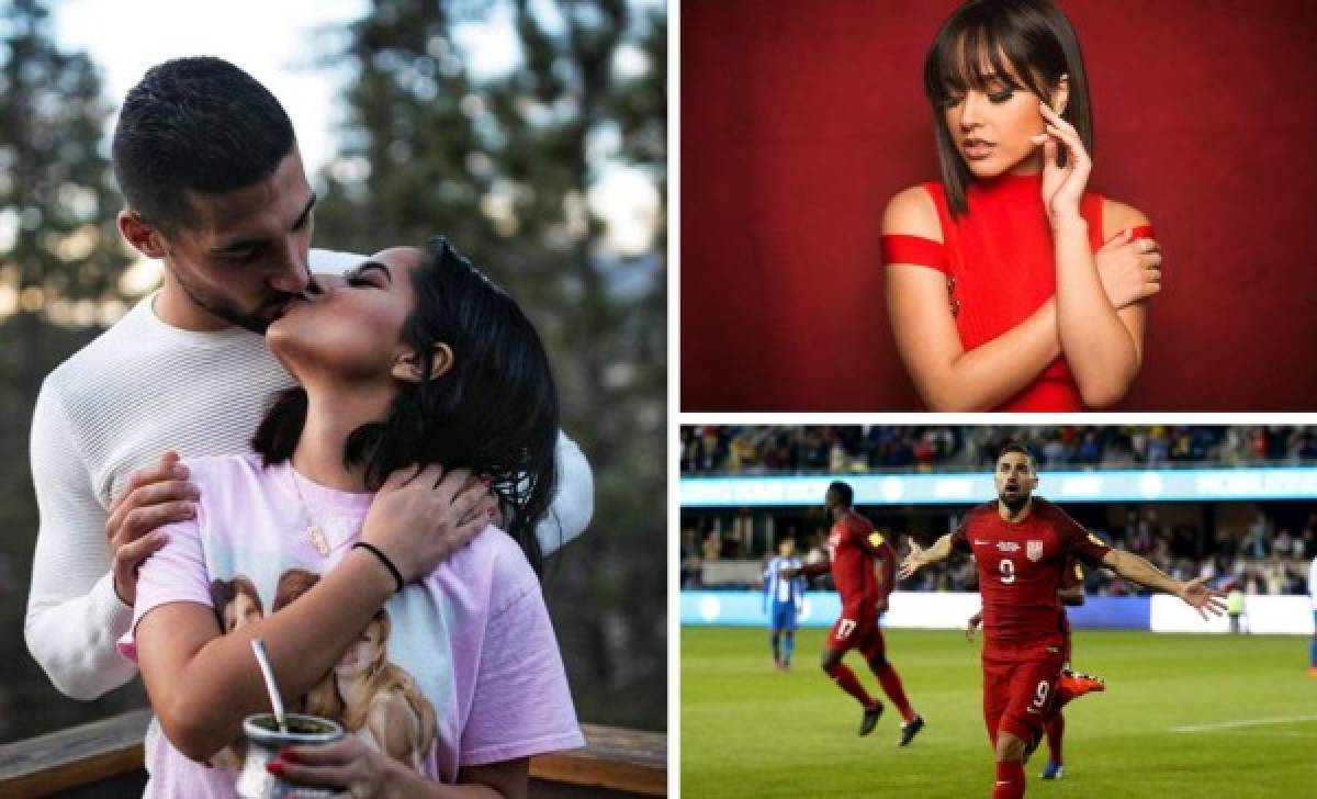 ¡Arrasan en redes! El futbolista estadounidense Lletget y su novia provocan locura en Instagram