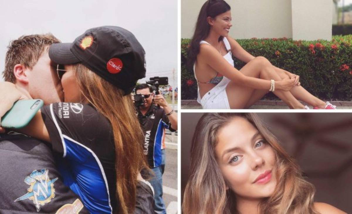Laura Ortega, la espectacular novia del campeón costarricense de velocidad