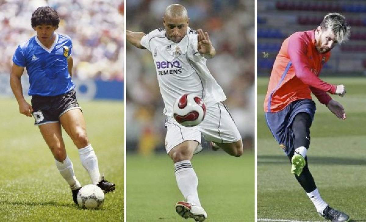 Los mejores jugadores zurdos en la historia del fútbol