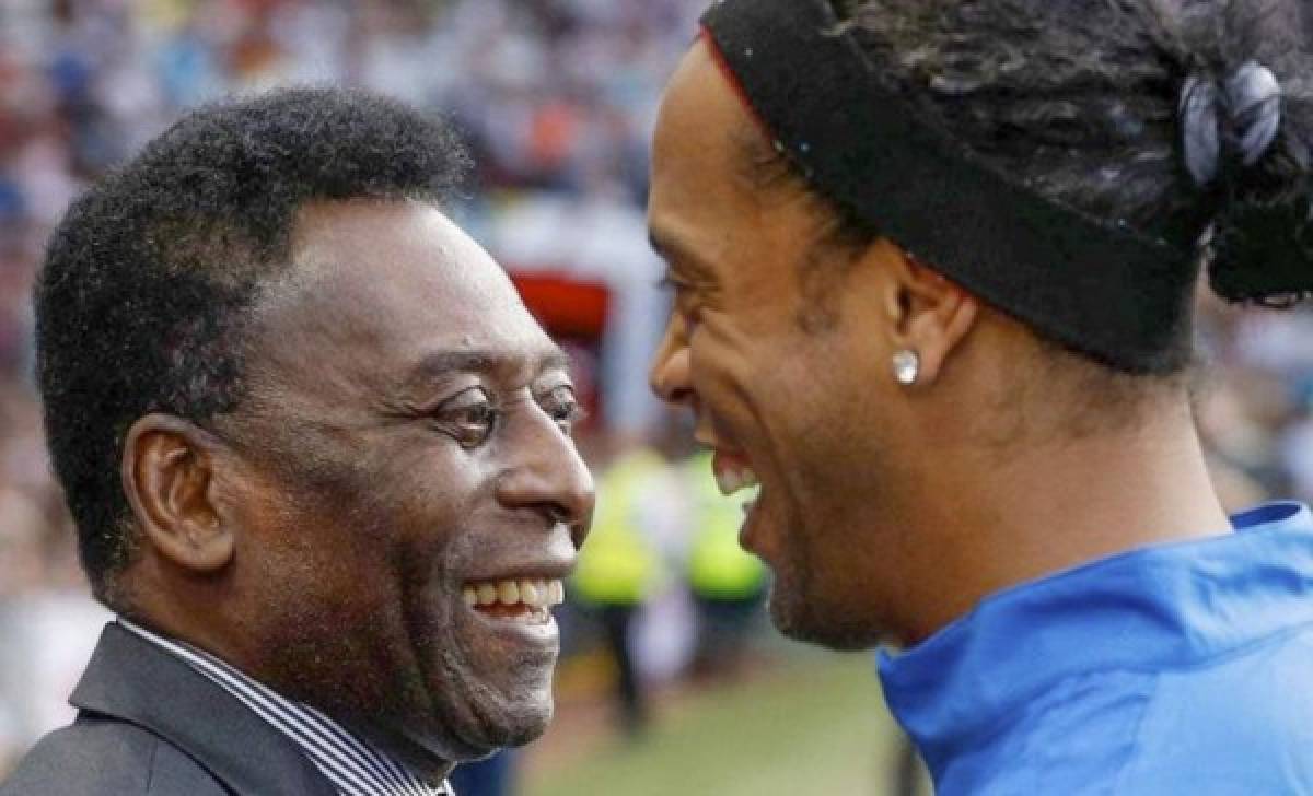 Pelé: 'Es imposible amar el fútbol y no ser fan de Ronaldinho'