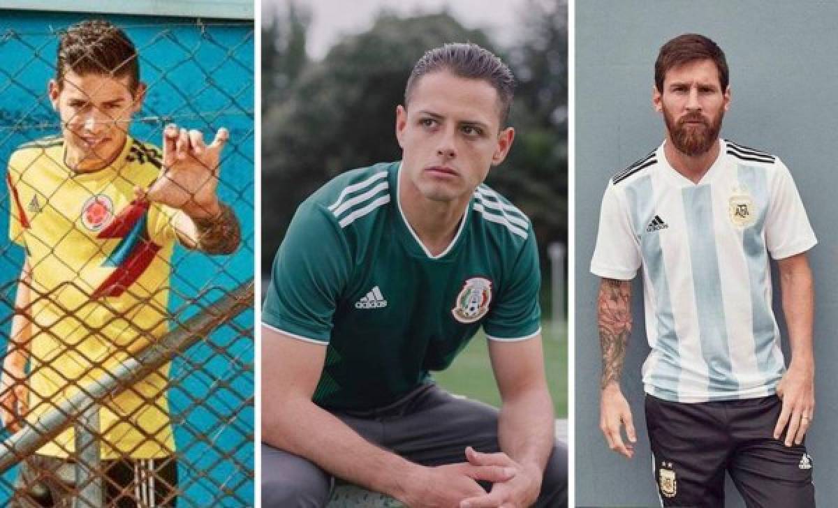 Argentina, México y otras selecciones utilizarán en el mundial camisetas inspiradas en el pasado