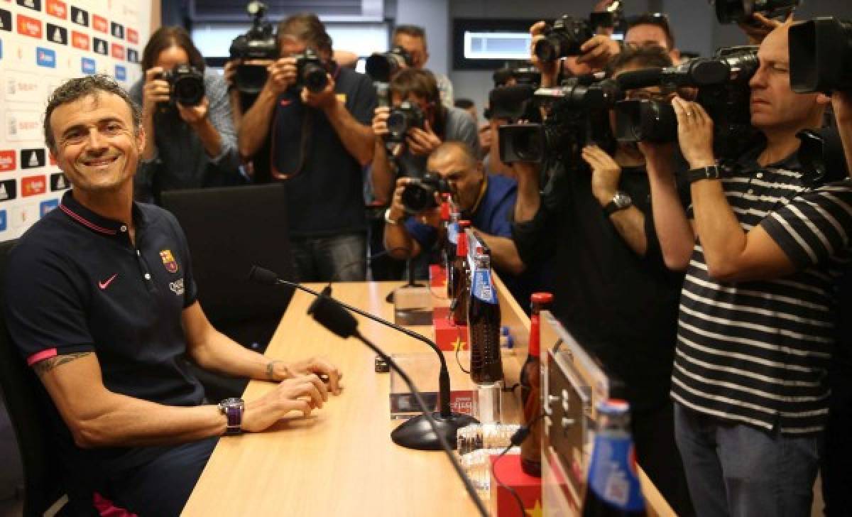 Luis Enrique, ilusionado con ganarle la Copa del Rey al Athletic de Bilbao