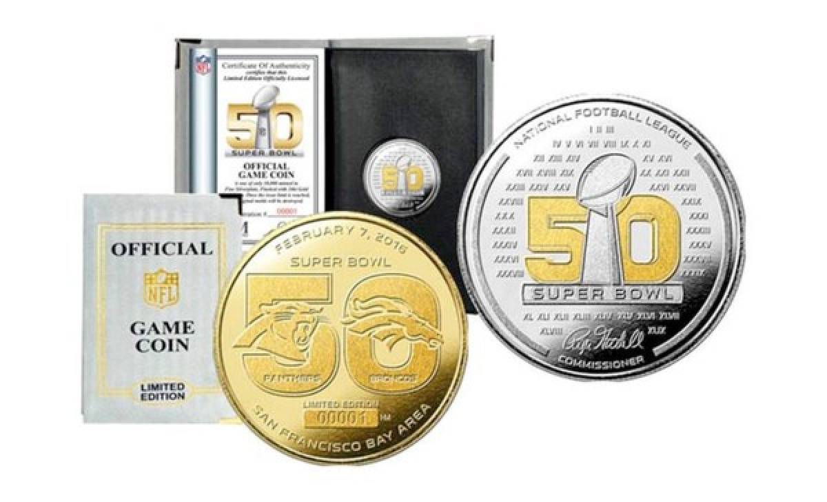 Lanzan Moneda conmemorativa de edición limitada del 50 aniversario de la NFL