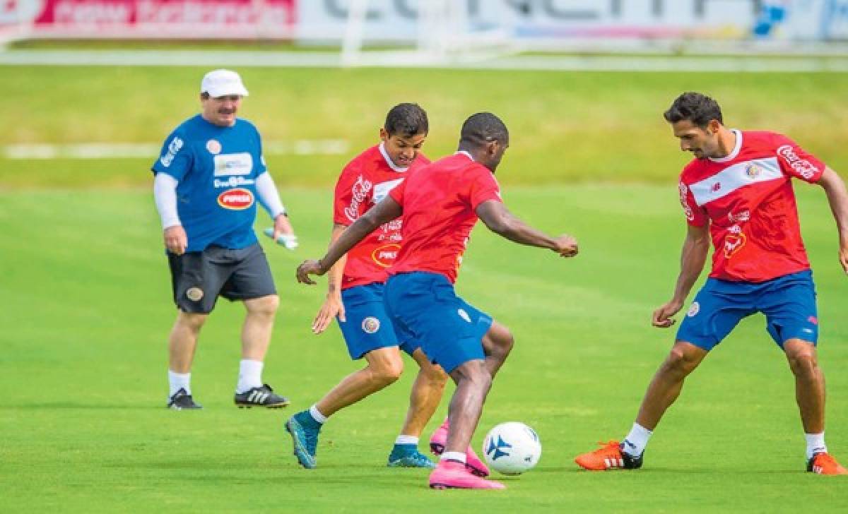 Así saldrá Costa Rica en el juego ante Paraguay en la Copa América Centenario