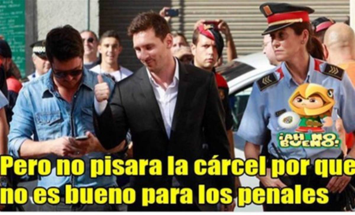 Messi, atacado con duros memes después de ser condenado a prisión