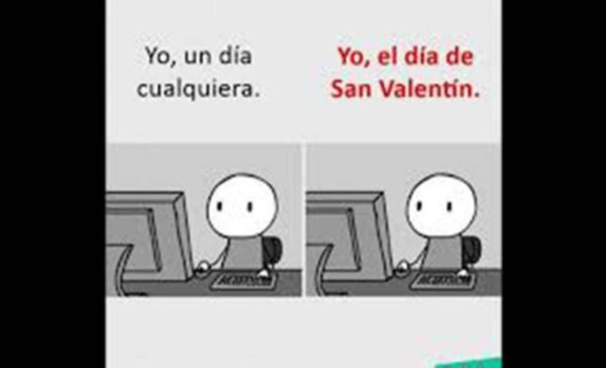 Para reir: Los memes 'liquidan' a los solteros en el día de San Valentín