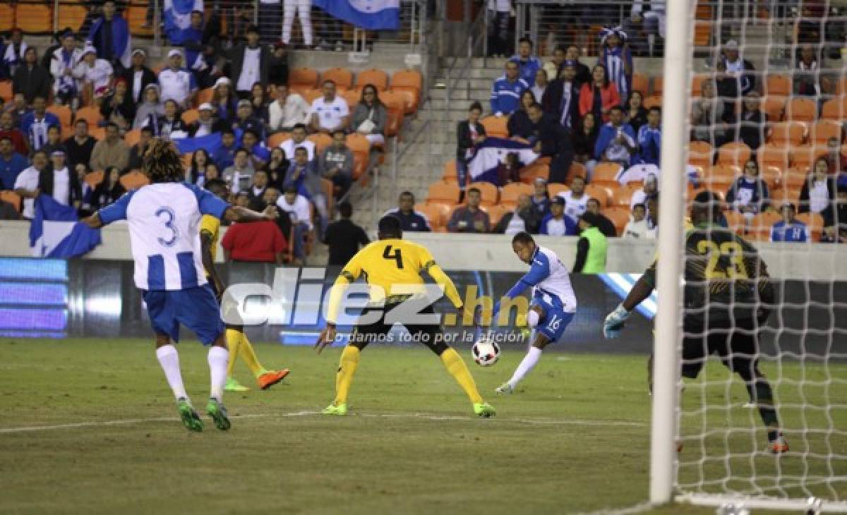 Las imágenes que dejó el amistoso Honduras-Jamaica en Houston