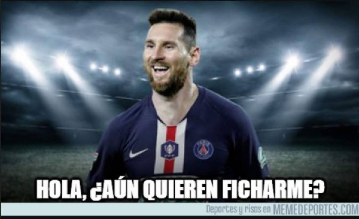 Hacen pedazos a Piqué y a Messi: Los otros memes de la goleada del PSG al Barcelona