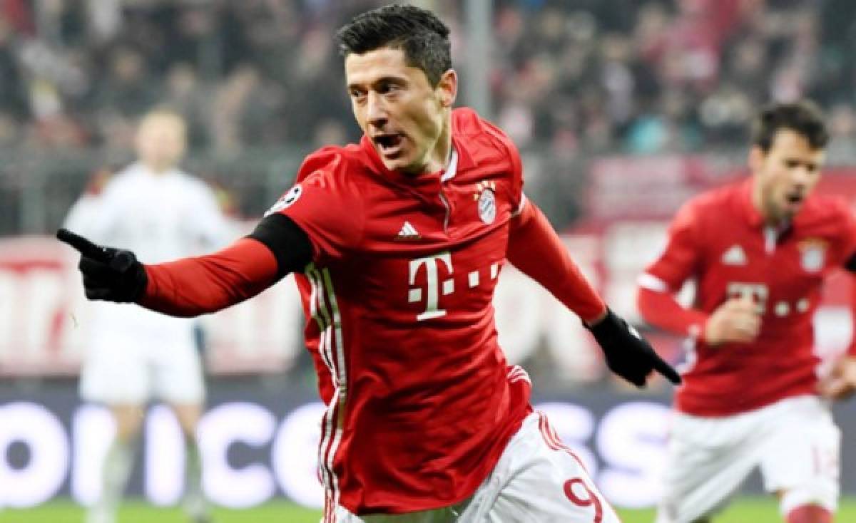 Bayern Munich puso de rodillas al Atlético de Madrid con golazo de Lewandowski