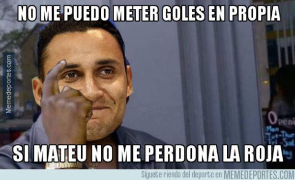 Los memes crucifican a Keylor Navas a pesar de la clasificación del Madrid