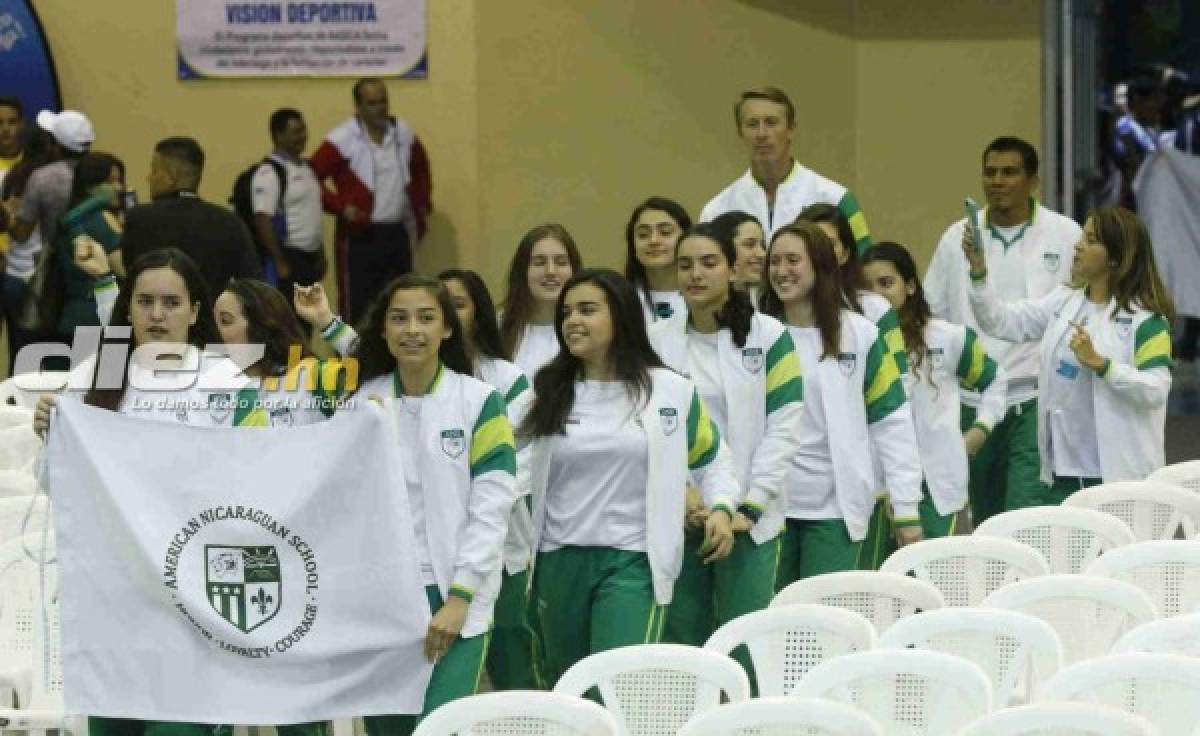 EN FOTOS: Así fue la inauguración del Torneo Centroamericano de Voleibol