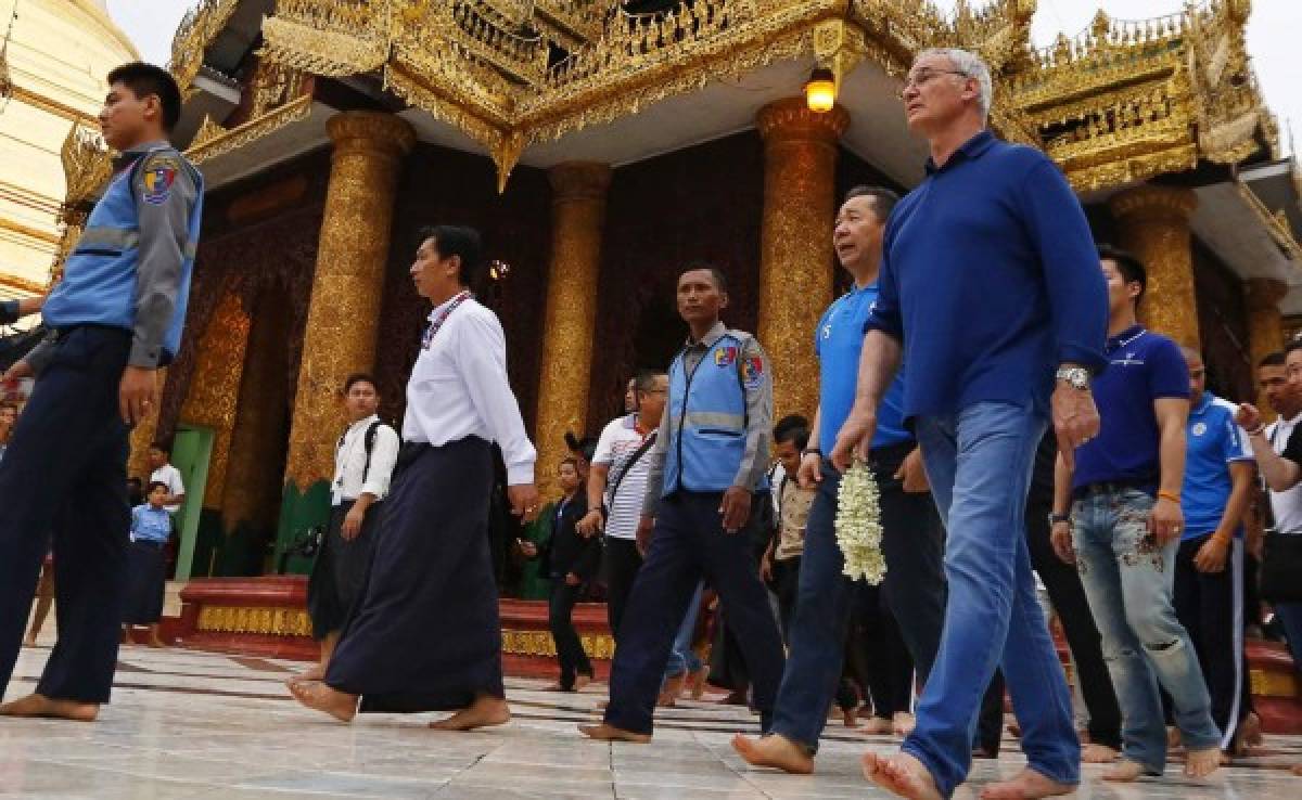 Leicester prueba su popularidad en Birmania tras visitar Tailandia