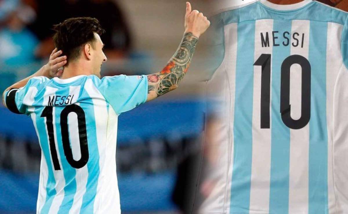 ¿Qué jugador de Honduras se quedará con la camisa de Lionel Messi?